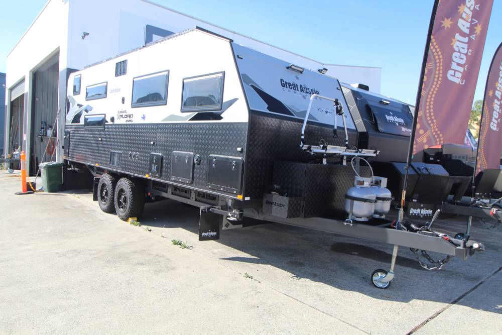 2024 Great Aussie Caravans 22'6 Tribal Xplora Quad Bunk